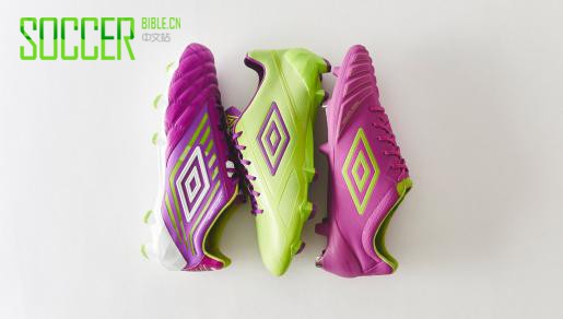 Umbro Launch "Purple/Lime" Collection : Football Boots : Soccer Bible