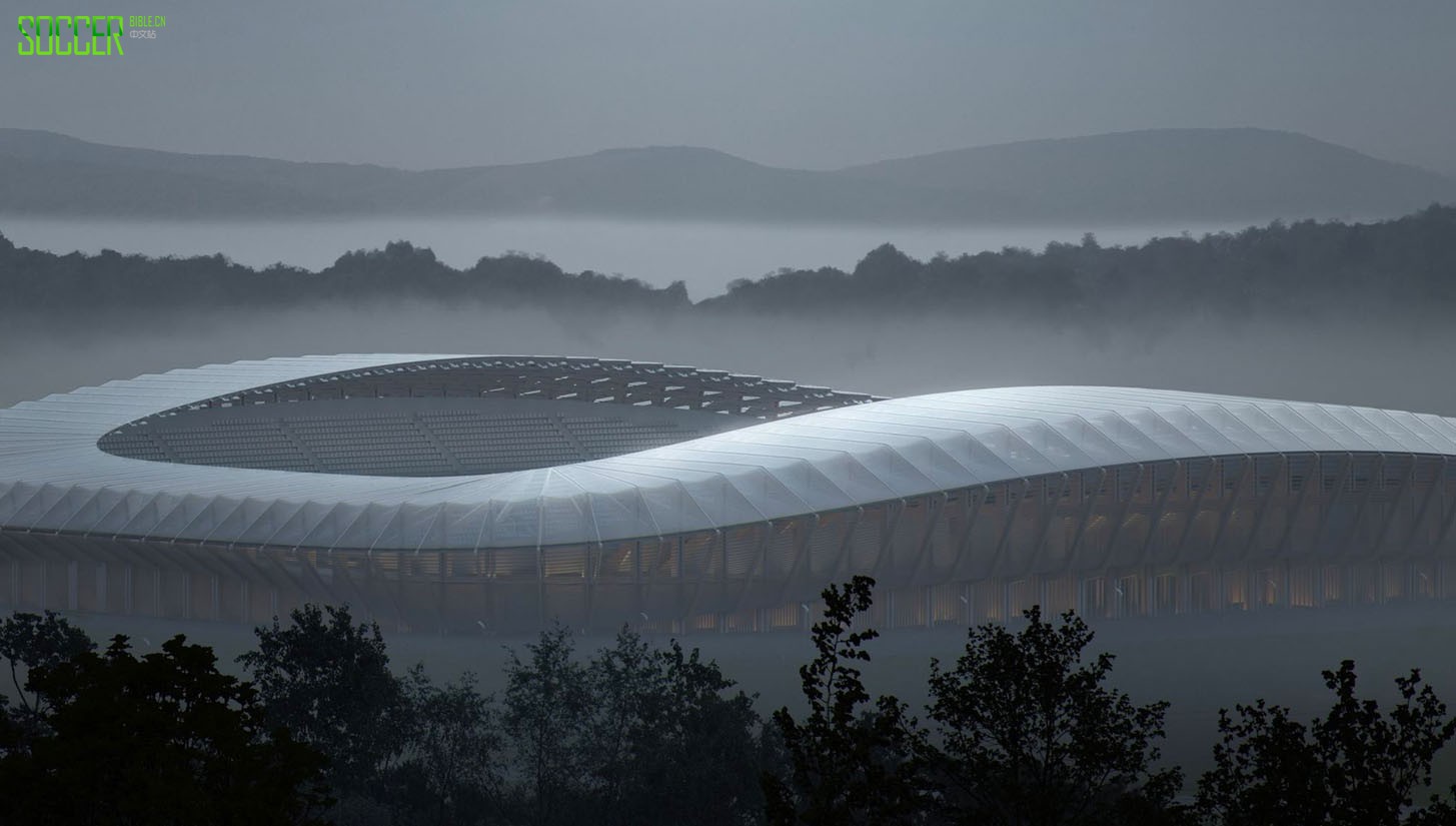 Forest Green Rovers Release Innovative Stadium Renderings : Art and Illustration : Soccer Bible