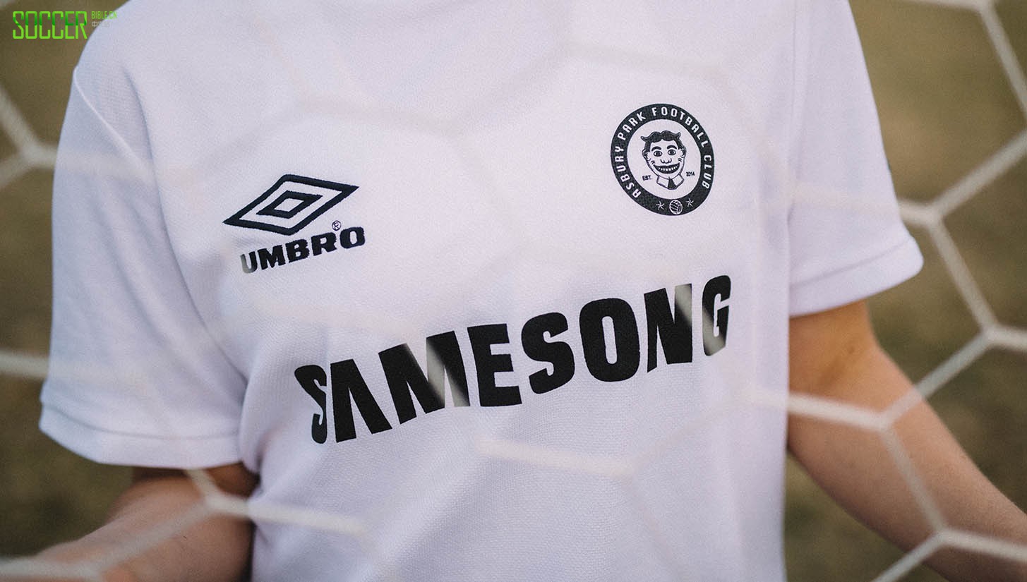 Asbury Park Release Retro Kit and Training Top with Umbro : Photography : Soccer Bible