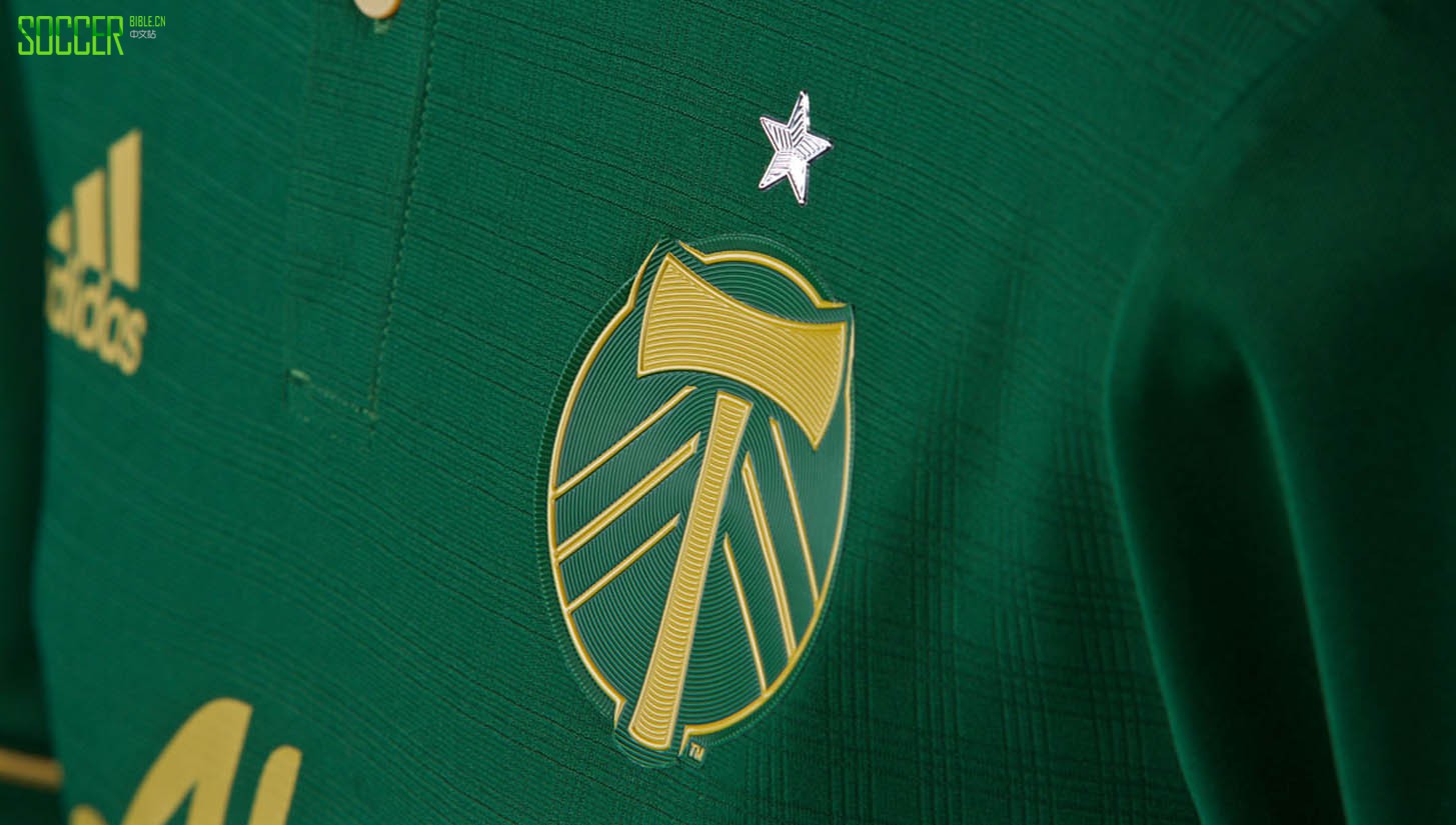 Portland Timbers 2017 Home Kit by adidas : Football Apparel : Soccer Bible