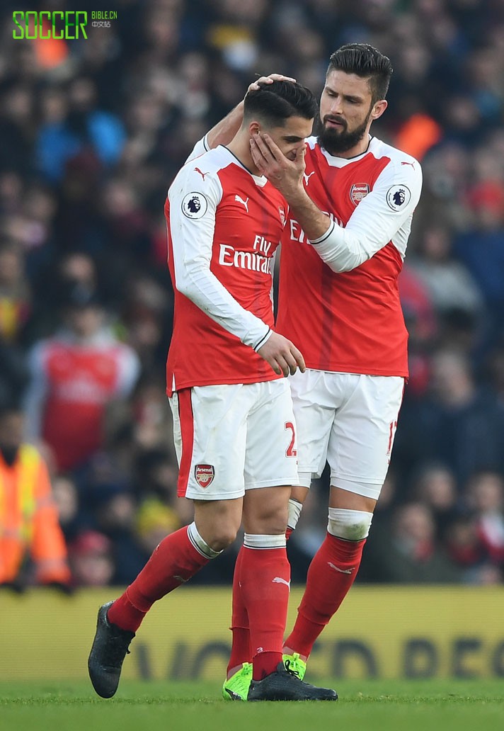 Granit Xhaka (Arsenal) Under Armour Clutchfit 3.0 3D