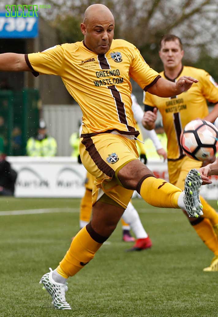 Simon Downer (Sutton United) Puma evoPOWER 1 Vigor Camo
