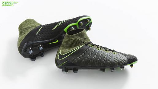 Nike <font color=red>Hypervenom</font> 3 Tech Craft "Black/Electric Green" : Football Boots : Soccer Bible