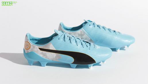 Sergio Aguero "Derby Fever" PUMA <font color=red>evo</font>SPEED : Football Boots : Soccer Bible