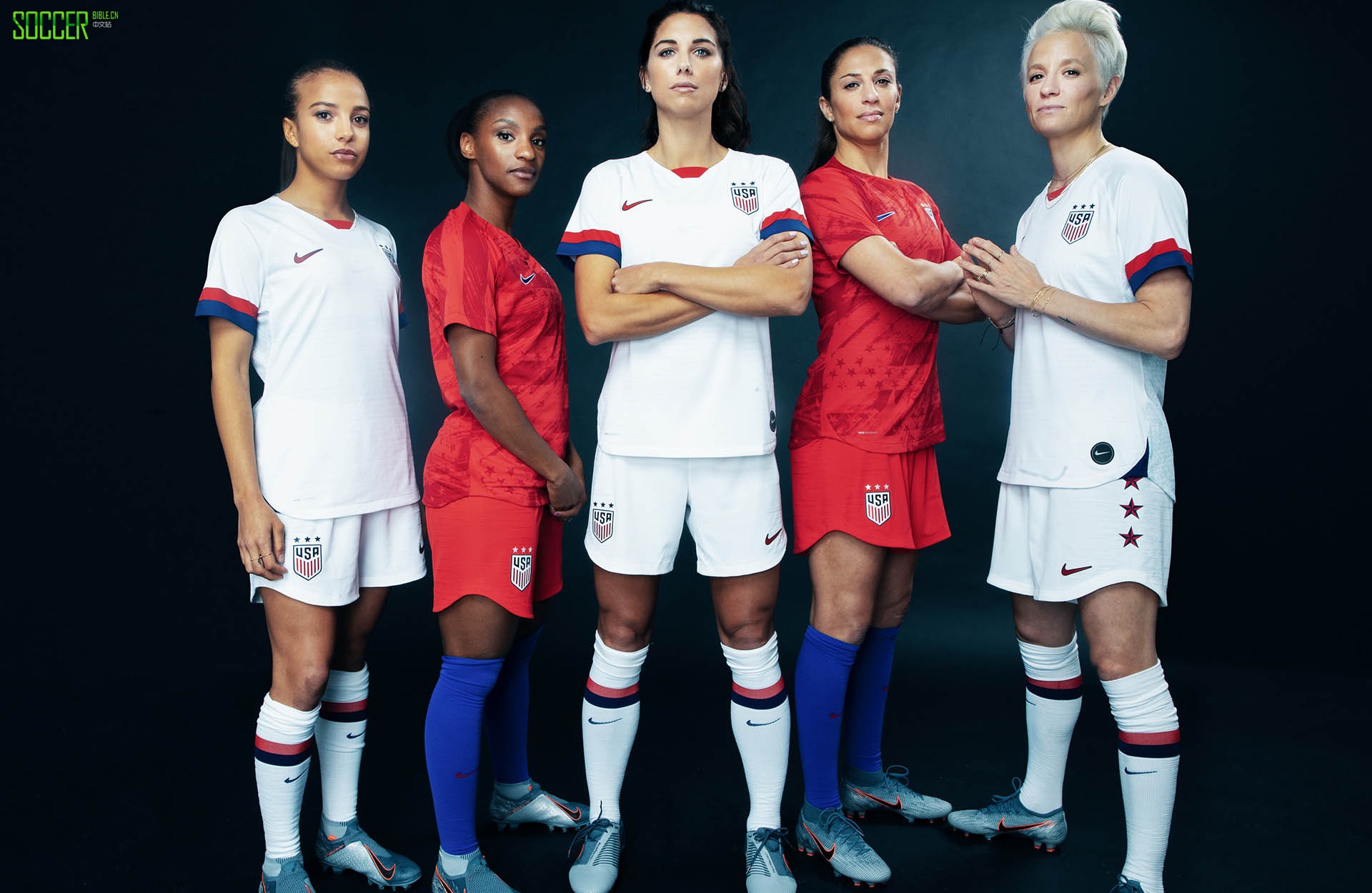 穿球衣的女孩最美 耐克在巴黎为14支国家队发布全新战袍 - Nike_耐克足球鞋 - SoccerBible中文站_足球鞋_PDS情报站