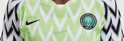耐克为女足世界杯再次发布尼日利亚世界杯球衣